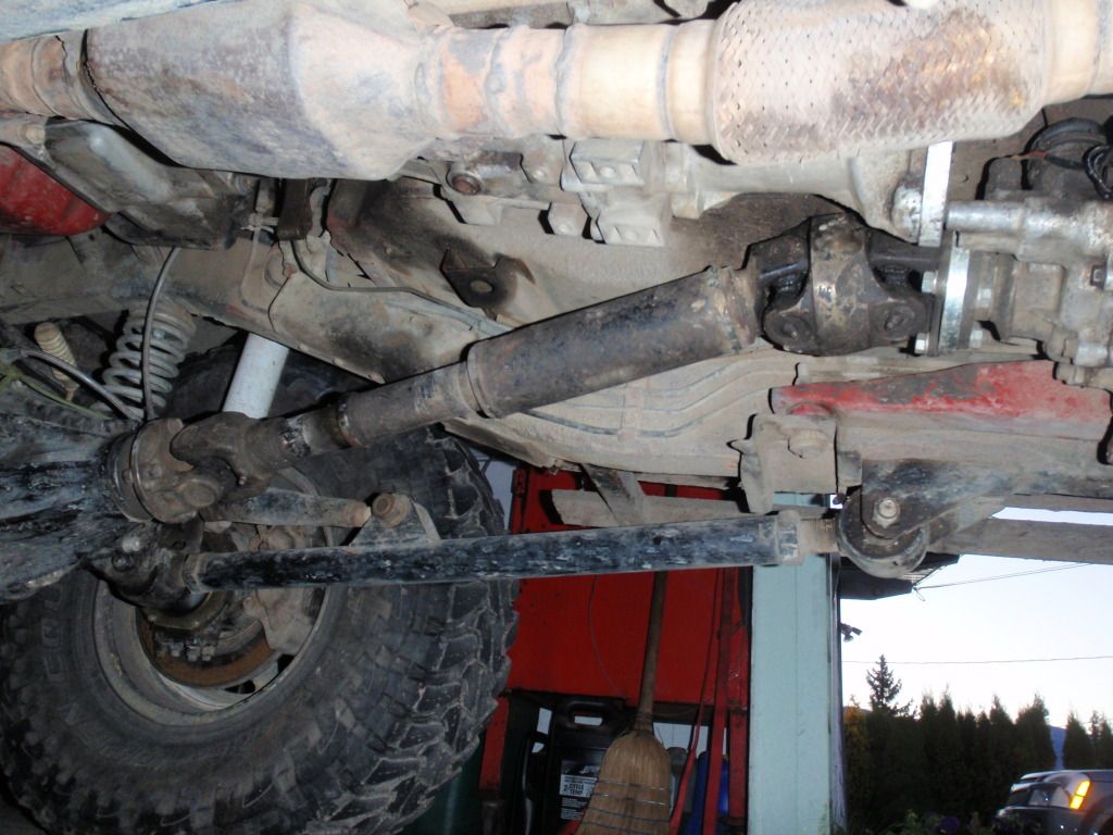 samurai toyota axle swap drive shaft #2