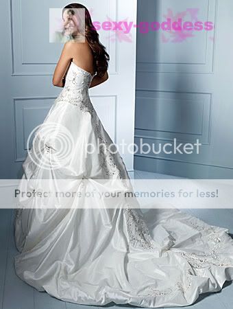 no 12 wedding dress white or ivory made in satin
